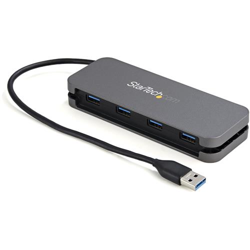 4 Port USB 3.0 Hub 5Gbps 4A - 28cm Cable 4 Port USB 3.0 Hub 5Gbps 4A - 28cm Cable